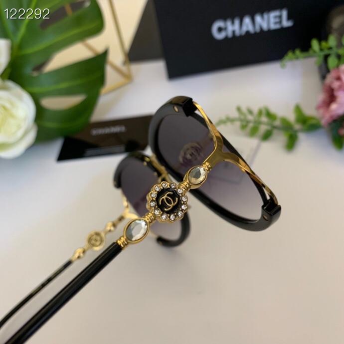 CHANEL香奈兒 19年開春新款 CH5012 潮流爆款 閃鑽太陽鏡 高品質 網紅潮款墨鏡  lly1094